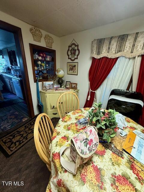 123 Mcmahan Gibbs Rd, Roan Mountain, TN 37687 - view of carpeted dining area