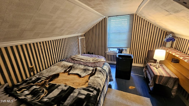 3135 3rd Ave, Saint Paul, VA 24283 - bedroom with hardwood / wood-style floors and lofted ceiling