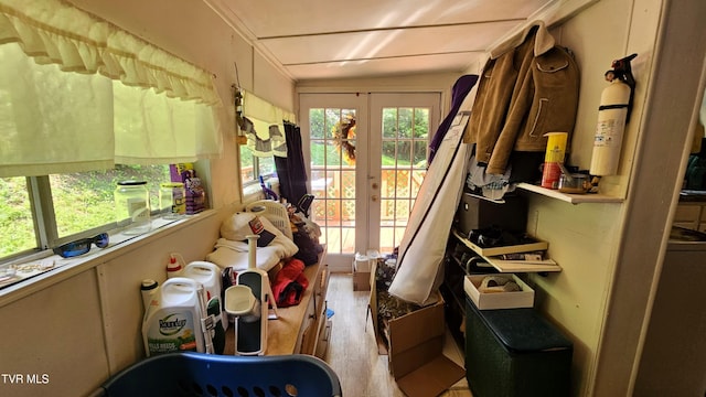 3135 3rd Ave, Saint Paul, VA 24283 - storage room with french doors