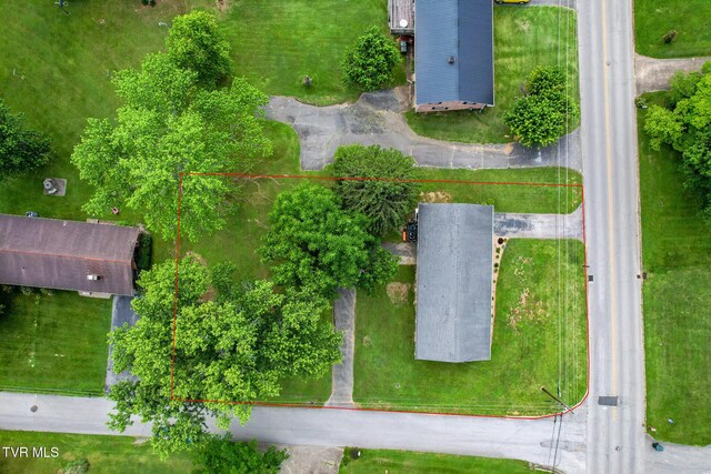 1908 Old Tusculum Rd, Greeneville, TN 37745 - aerial view of property's location with property boundaries highlighted
