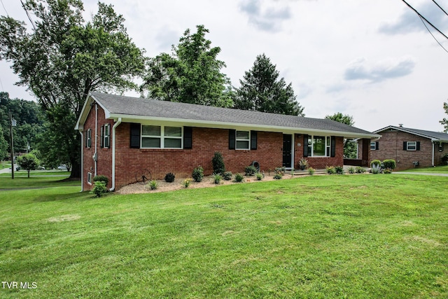 1908 Old Tusculum Rd, Greeneville, TN 37745 - single story home with brick siding and a front lawn