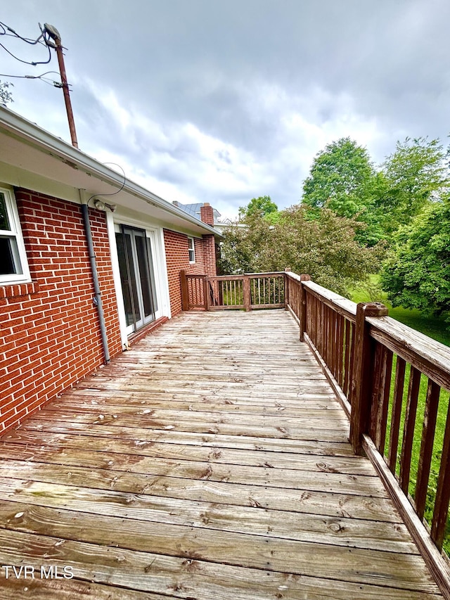 6361 Dr Thomas Walker Rd, Rose Hill, VA 24281 - view of deck