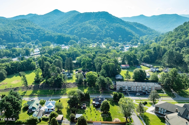 461 S Shady Ave, Damascus, VA 24236 - drone / aerial view of a mountain backdrop