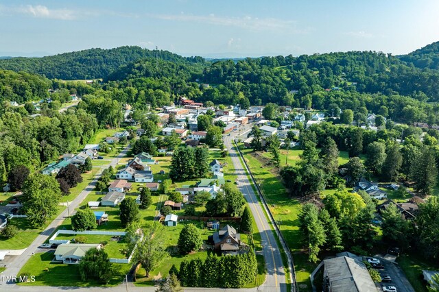 461 S Shady Ave, Damascus, VA 24236 - aerial view of property's location featuring a forest