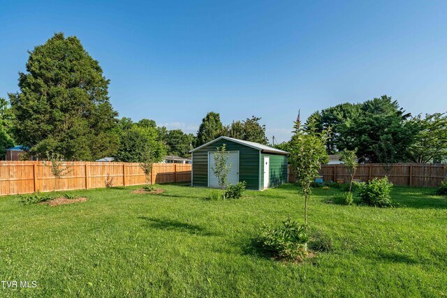 461 S Shady Ave, Damascus, VA 24236 - fenced backyard with a shed