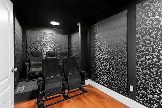 512 Shea Ct, Morristown, TN 37814 - home theater room featuring wood finished floors