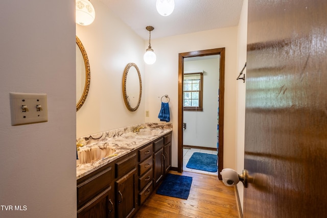 274 Hickam Orchard Rd, Kingsport, TN 37660 - full bath with double vanity and wood finished floors