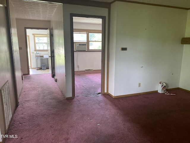 1959 Boones Creek Rd, Jonesborough, TN 37659 - corridor with plenty of natural light, carpet, and cooling unit