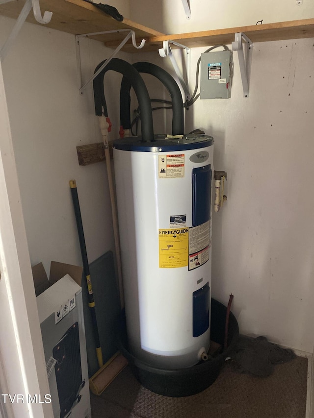 1959 Boones Creek Rd, Jonesborough, TN 37659 - utilities featuring electric water heater