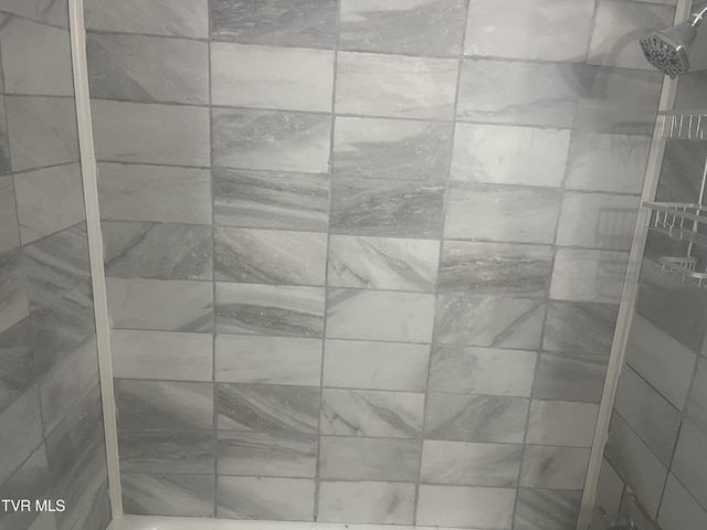 908 Middle Ave, Marion, VA 24354 - bathroom view of a tile shower