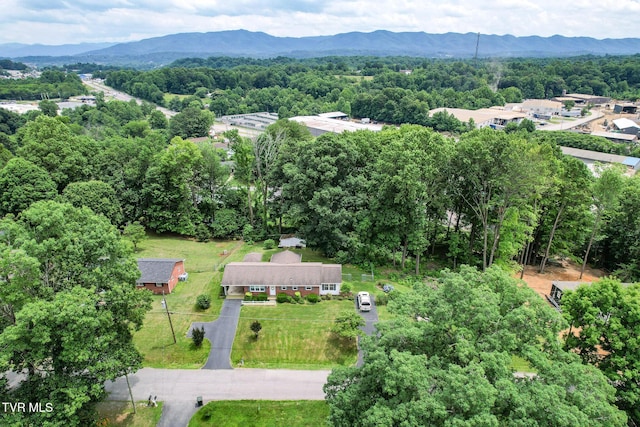 126 Poplar Hill Dr, Johnson City, TN 37604 - drone / aerial view of a mountainous background