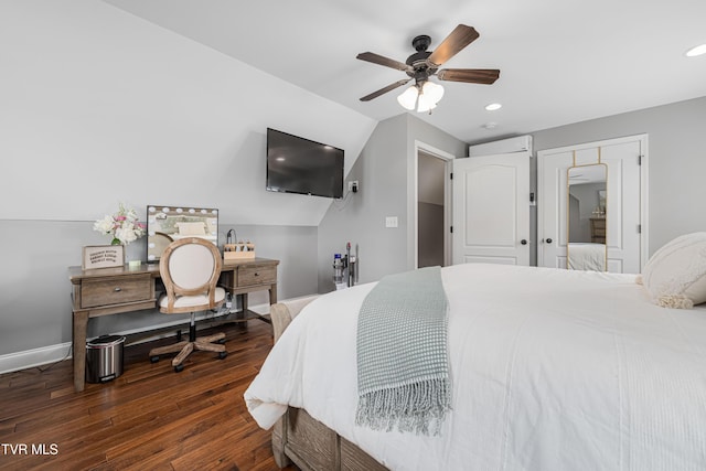 1124 Martingale Sq, Kingsport, TN 37663 - bedroom with wood finished floors, recessed lighting, and ceiling fan