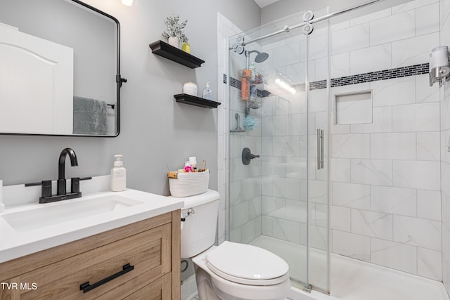 1124 Martingale Sq, Kingsport, TN 37663 - full bathroom with vanity and a shower stall