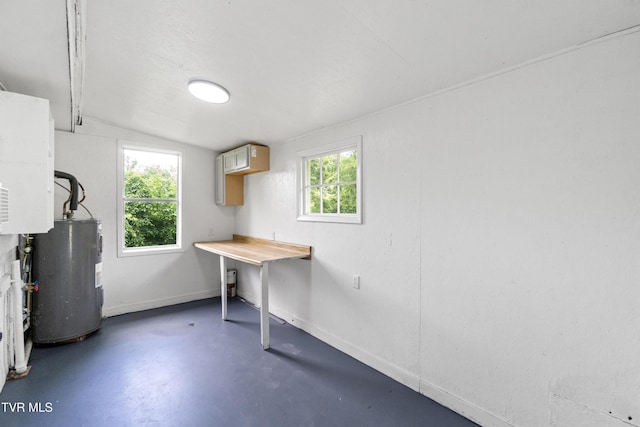 265 Hightop Rd, Midway, TN 37809 - below grade area featuring electric water heater and baseboards