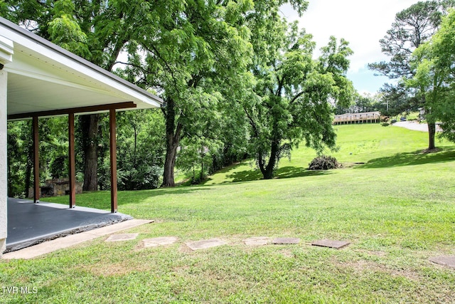 265 Hightop Rd, Midway, TN 37809 - view of grassy yard featuring a patio