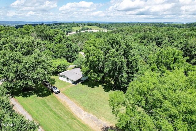265 Hightop Rd, Midway, TN 37809 - view from above of property featuring a heavily wooded area
