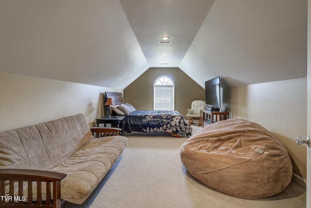 305 Emerald Chase Cir, Johnson City, TN 37615 - bedroom with carpet floors and vaulted ceiling