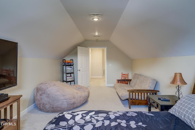 305 Emerald Chase Cir, Johnson City, TN 37615 - bedroom with carpet and vaulted ceiling
