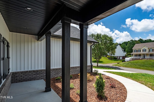 1308 Walnut Grove Rd, Jonesborough, TN 37659 - view of patio / terrace with a residential view