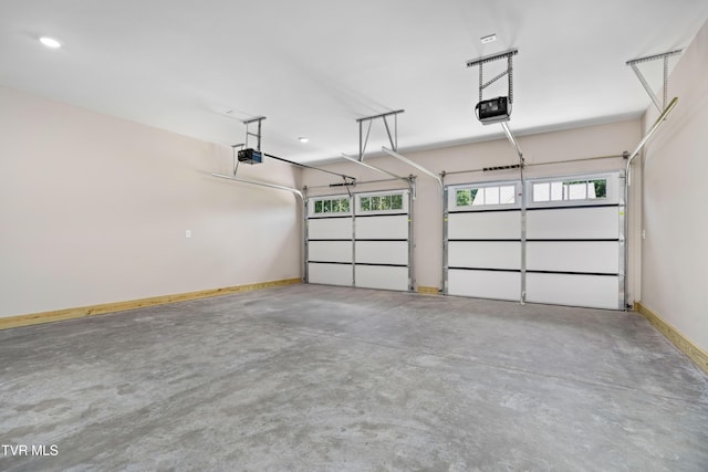1308 Walnut Grove Rd, Jonesborough, TN 37659 - garage with a garage door opener