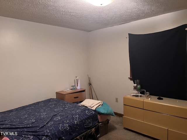 3911 Tate Springs Rd, Big Stone Gap, VA 24219 - bedroom featuring carpet flooring and a textured ceiling