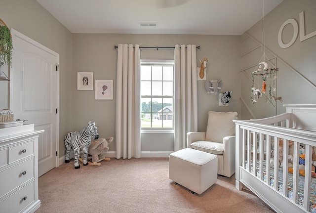 3309 Murrayfield Way, Kingsport, TN 37664 - bedroom featuring a crib and light carpet