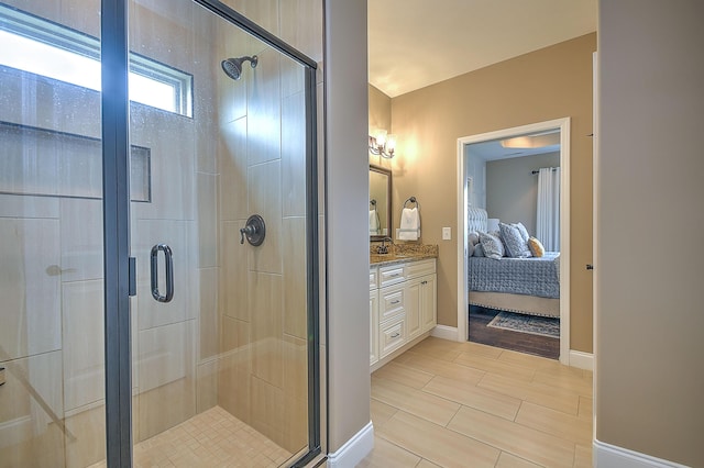 3309 Murrayfield Way, Kingsport, TN 37664 - bathroom featuring a stall shower, vanity, and ensuite bathroom