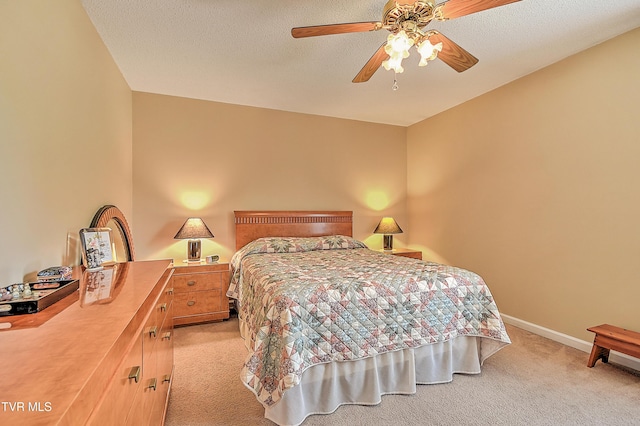 103 Jenny Ln, Jonesborough, TN 37659 - bedroom with light carpet and ceiling fan