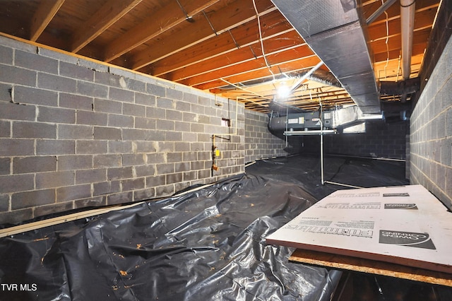 209 Timberland Cir, Kingsport, TN 37664 - view of unfinished below grade area