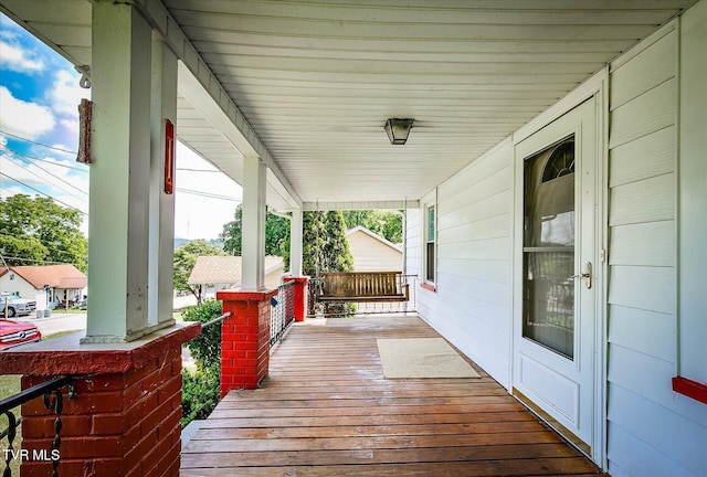227 Jonesboro Dr, Bluff City, TN 37618 - view of porch