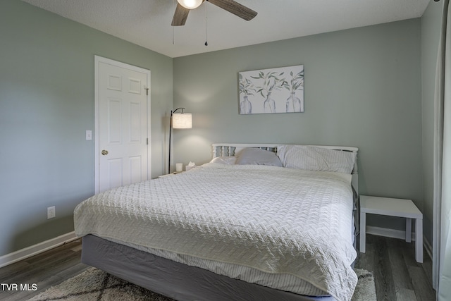 33 Mockingbird Ct, Jonesborough, TN 37659 - bedroom featuring wood finished floors and a ceiling fan