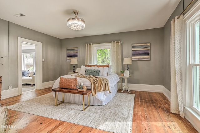 2061 King College Rd, Bristol, TN 37620 - bedroom featuring wood-type flooring and baseboards