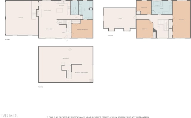 566 Beechwood Rd, Kingsport, TN 37663 - view of floor plan / room layout