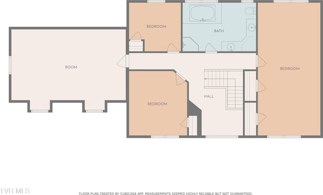 566 Beechwood Rd, Kingsport, TN 37663 - view of floor plan / room layout
