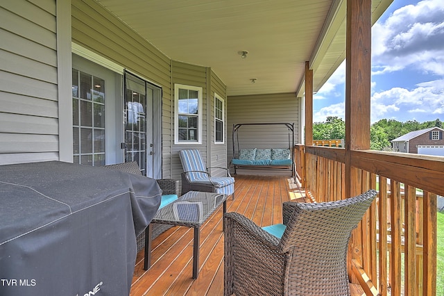 5000 Aberlea Pl, Piney Flats, TN 37686 - view of deck