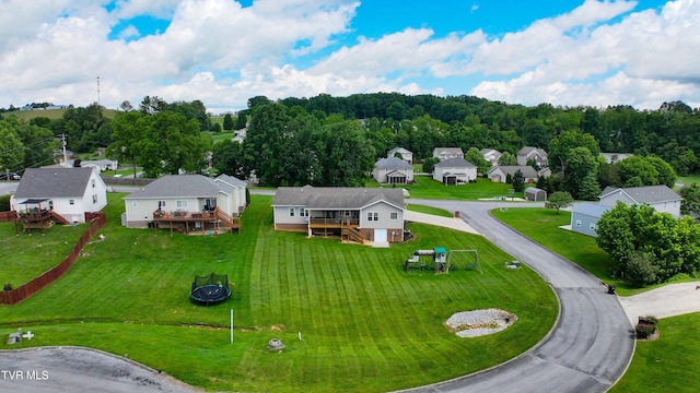 5000 Aberlea Pl, Piney Flats, TN 37686 - aerial perspective of suburban area