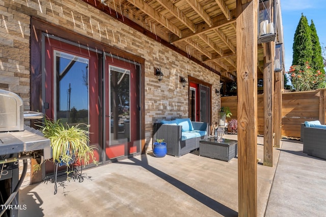 121 Hulse Rd, Jonesborough, TN 37659 - view of patio with an outdoor hangout area