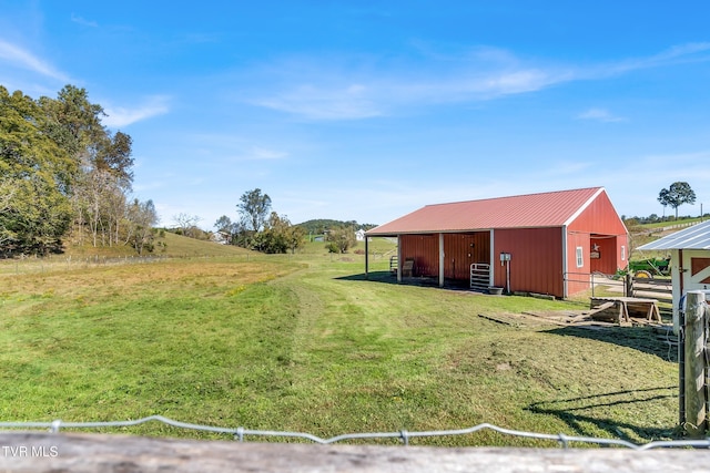 121 Hulse Rd, Jonesborough, TN 37659 - view of yard with an outbuilding and an exterior structure