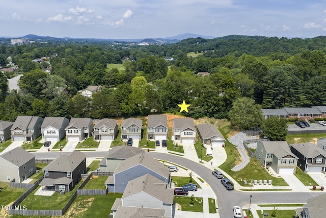 194 Wanderlust Ct, Johnson City, TN 37604 - aerial perspective of suburban area