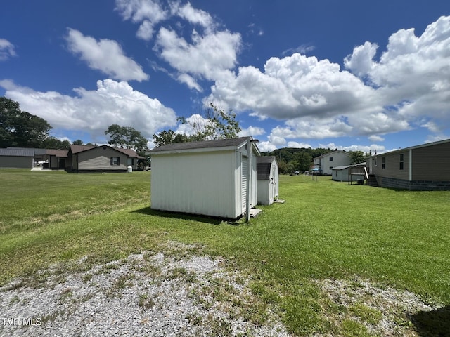 505 NE Lake St, Wise, VA 24293 - view of green lawn featuring a storage unit