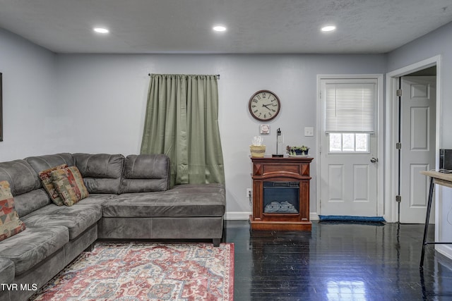 1277 Cooks Valley Rd, Kingsport, TN 37664 - living area with recessed lighting and wood finished floors