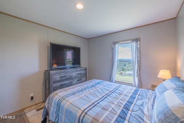 120 Maple Crest Cir, Surgoinsville, TN 37873 - bedroom with ornamental molding and baseboards