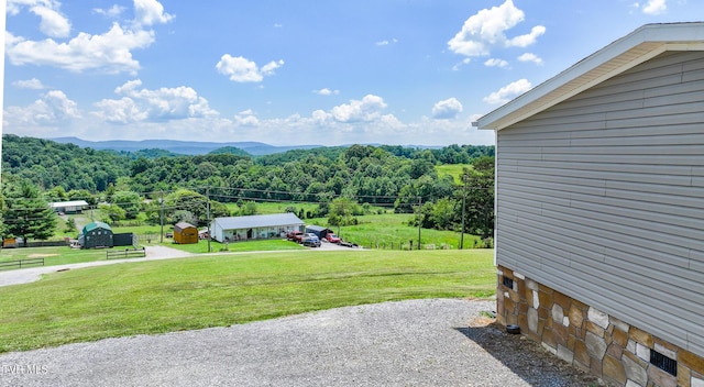 120 Maple Crest Cir, Surgoinsville, TN 37873 - view of mountain backdrop featuring a heavily wooded area