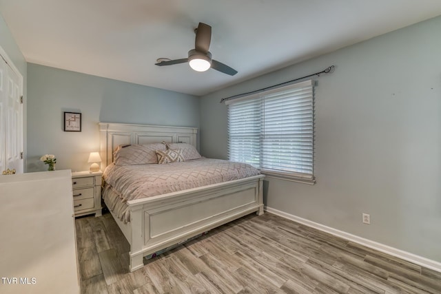 103 Daniels Way, Johnson City, TN 37615 - bedroom with wood finished floors and ceiling fan