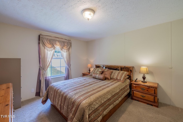 1070 Bill Martin Rd, Afton, TN 37616 - carpeted bedroom featuring a textured ceiling