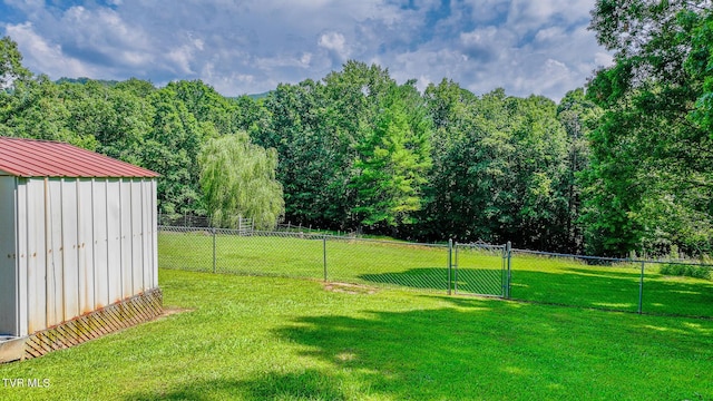 1070 Bill Martin Rd, Afton, TN 37616 - view of yard featuring a shed