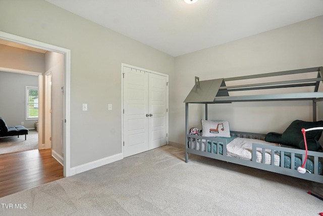 107 Ervin Loop, Erwin, TN 37650 - bedroom featuring carpet and a closet
