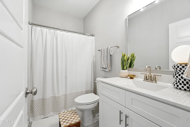 107 Ervin Loop, Erwin, TN 37650 - bathroom with vanity and a shower with curtain