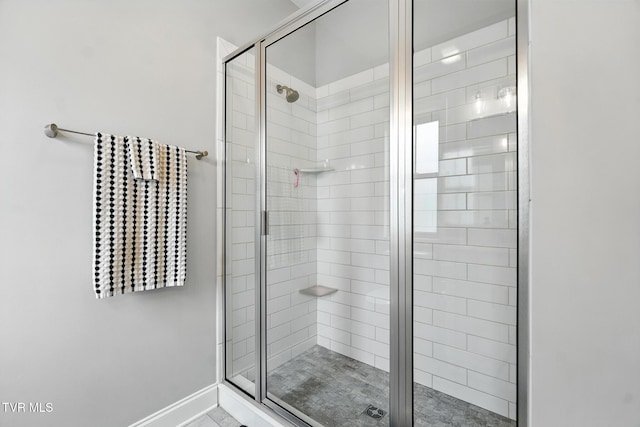 107 Ervin Loop, Erwin, TN 37650 - full bath featuring a shower stall and baseboards