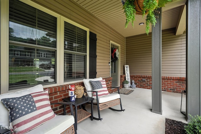 107 Ervin Loop, Erwin, TN 37650 - view of covered porch